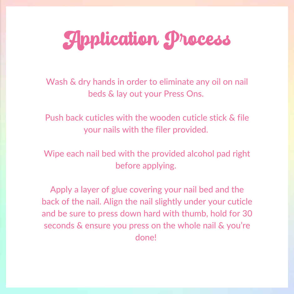 Polish Me Pretty Reusable Nails - Short Oval Glitter